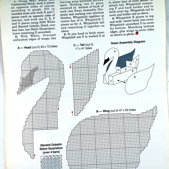 Plastic Canvas 1991 Calendar The Needlecraft Shop 12 Projects 28 Pages Vtg - Picture 11 of 16